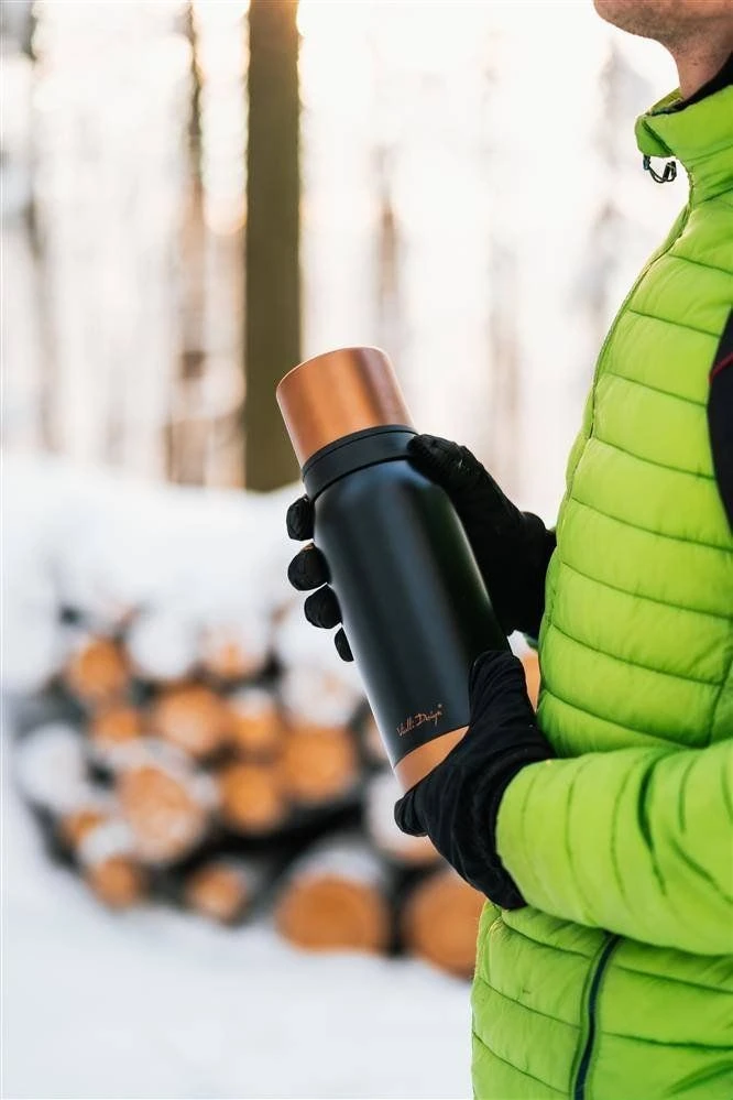 Vialli Design Termos turistinis Fuori 1 l Juodas