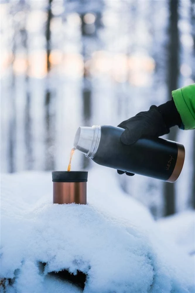 Vialli Design Termos turistinis Fuori 1 l Juodas