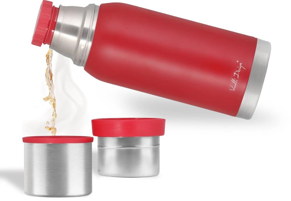 Vialli Design termosas Fuori, 1 l, raudonas