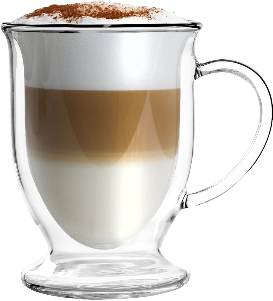Vialli Design Thermal stiklinės lattei, 2 vnt, 250 ml