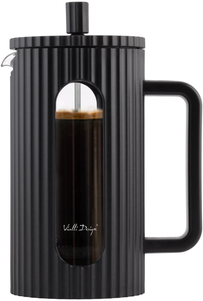 „Vialli Design“ – „Livio“ prancūziška preso kava, juoda, 1 l