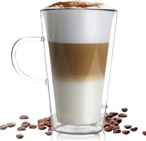 Vialli dvisienis latte puodelis 320ml