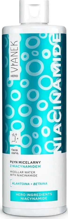 Vianek Hero micelinis skystis su niacinamidu 400ml