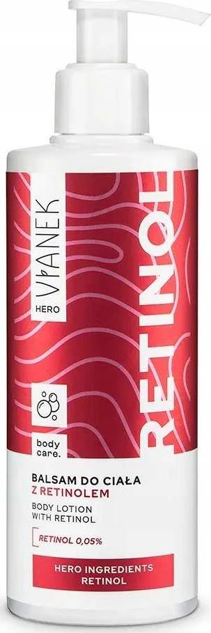 Vianek Hero retinolio kūno losjonas 300ml