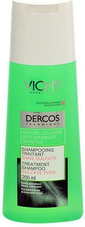 "Vichy" šampūnas nuo pleiskanų jautriems plaukams 200ml