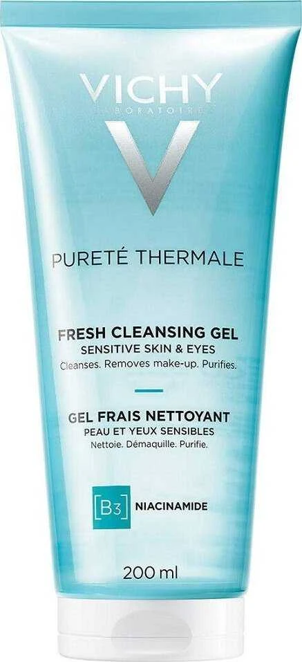 Vichy Purete Thermale valomasis veido gelis, 200 ml