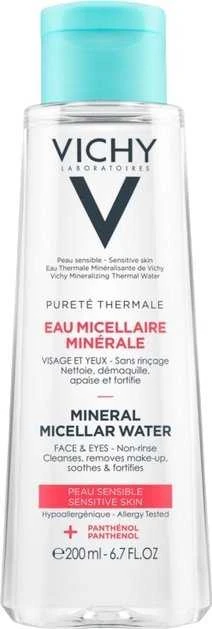 Vichy mineralinis micelinis veido kremas „Pureté Thermale“ jautriai odai (mineralinis micelinis veido kremas „Vanduo“), 200 ml