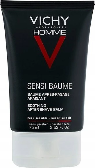 "Vichy Homme Sensi Baume" balzamas po skutimosi 75ml