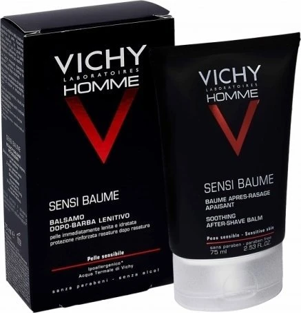 "Vichy Homme Sensi Baume" balzamas po skutimosi 75ml