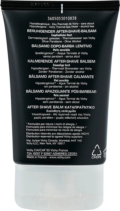 "Vichy Homme Sensi Baume" balzamas po skutimosi 75ml