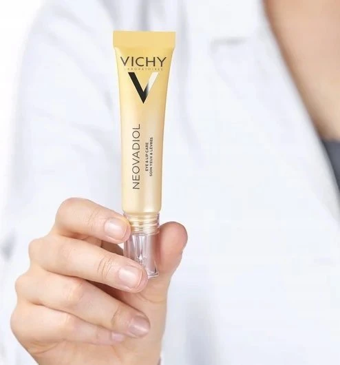 Vichy Neovadiol Eye & Lip Care Multi-Corrective Care daugiafunkcis korekcinis akių ir lūpų zonos kremas brandžiai odai, 15 ml