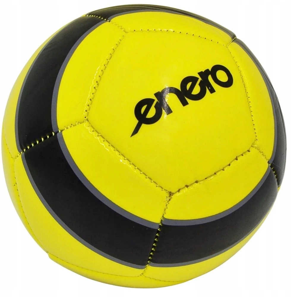 futbolo kamuolys enero mini 12 panelių geltonas
