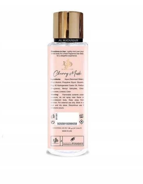 Al Wataniah Cherry Musk kūno dulksna, 250 ml