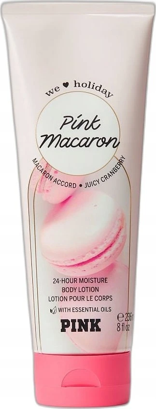 Victoria Secrets Victoria's Secret Rožinė Macaron Moisturizing Losjonas kūnui kūno losjonas, 236 ml