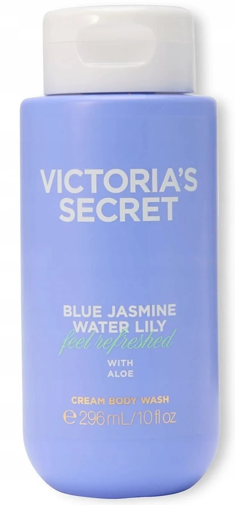 Victoria Secrets Victoria's Secret Mėlyna Jasmine & Vanduo Lily Cleansing & Refreshing Shower Kreminis, 296 ml