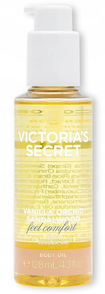 Victoria Secrets Victoria's Secret Vanilla & Sandalwood Shimmer Body Oil Day & Night, 128 ml