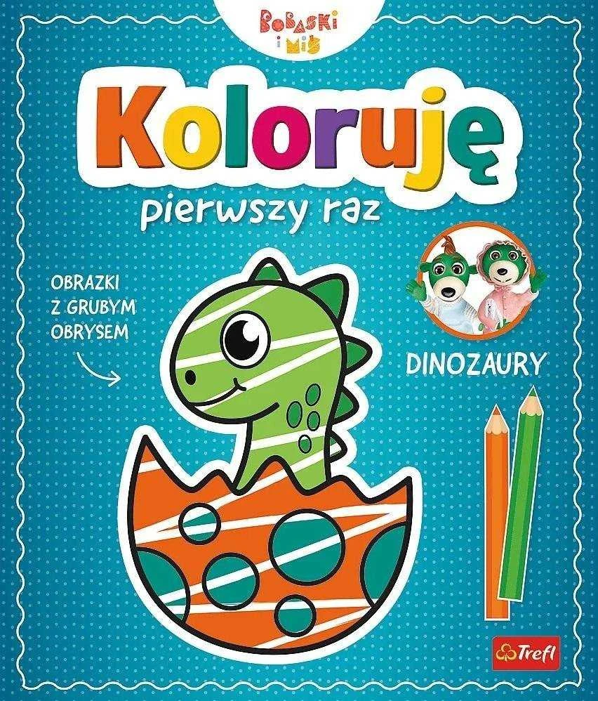 Trefl Ksilzeczki *****Koloruję pierwszy raz Dinozaury Ks79796