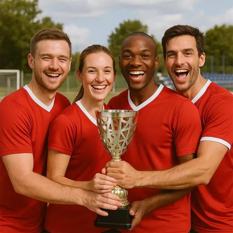 Victoria Sport Metalinė taurė, auksas ir sidabras