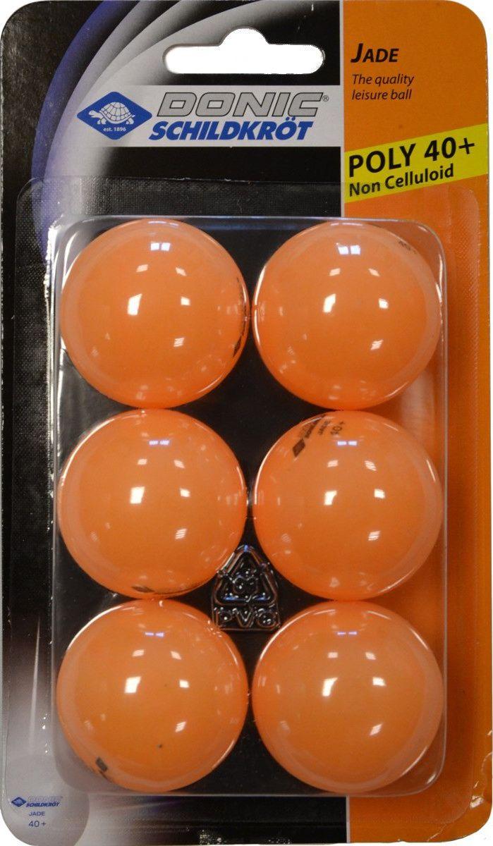 Victoria Sport Ping teniso kamuoliukai Donic Jade, 6 oranžiniai
