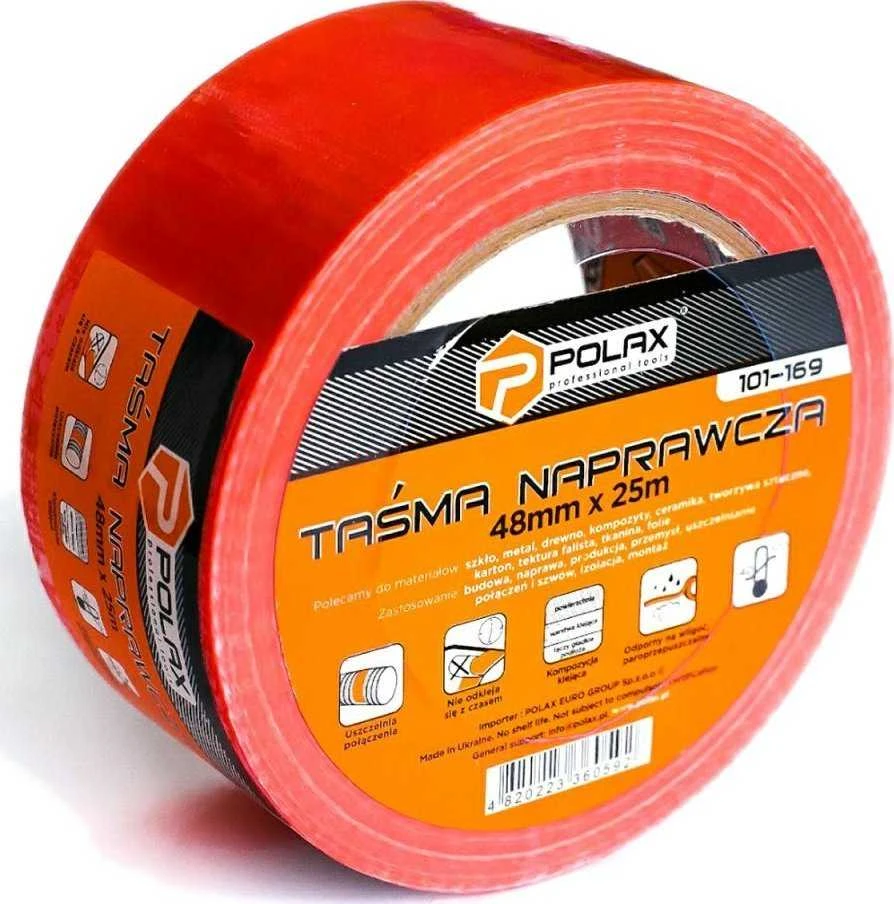 POLAX TAISOMOJI JUOSTA 48mmx50m ORANŽINĖ