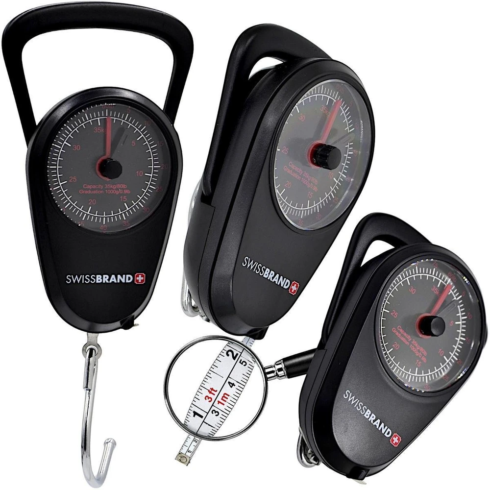 Victoria Sport Detal BAGAŽO SVARSTYKLĖS SU MATUOKLIU MAX 32KG SWISSBRAND 322773