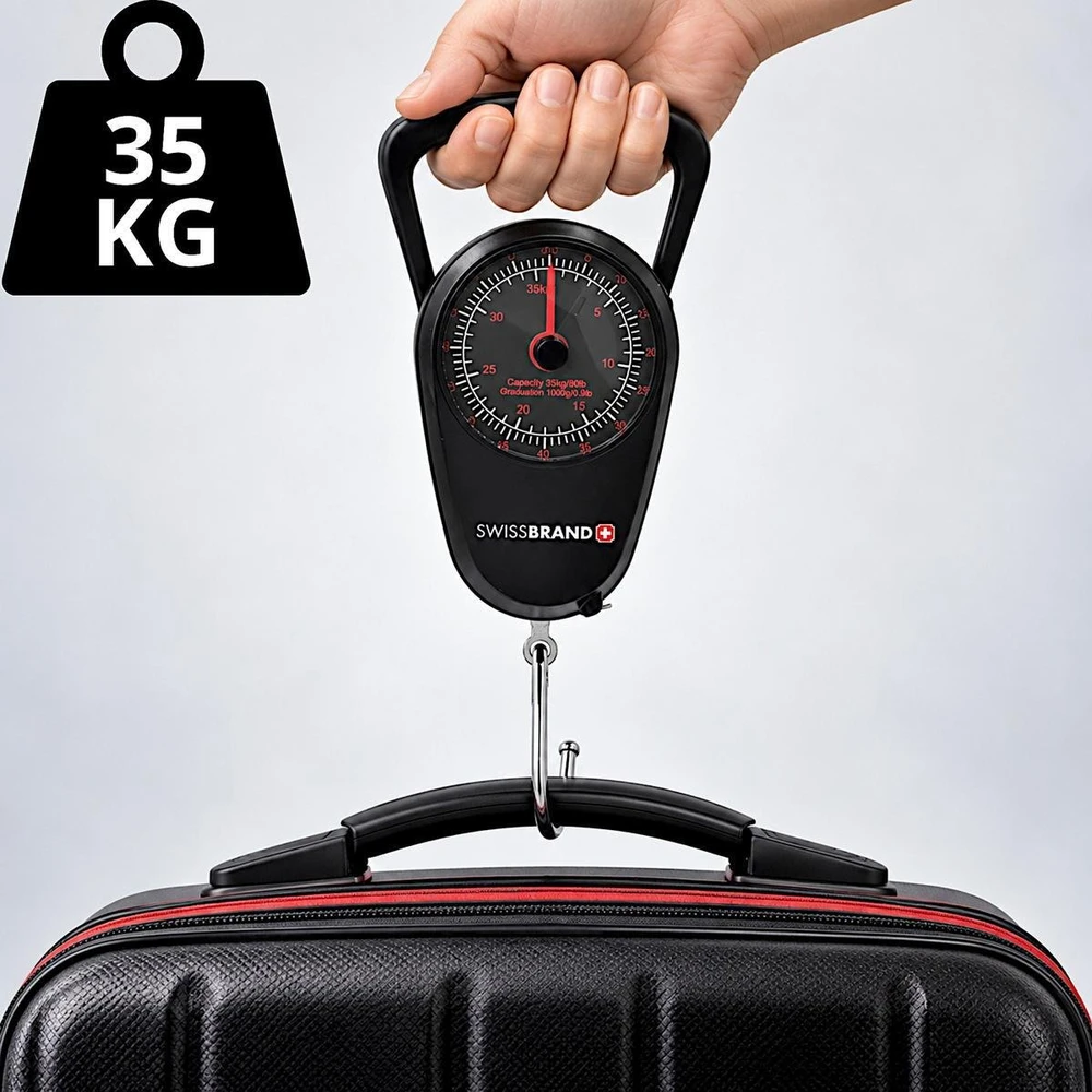Victoria Sport Detal BAGAŽO SVARSTYKLĖS SU MATUOKLIU MAX 32KG SWISSBRAND 322773