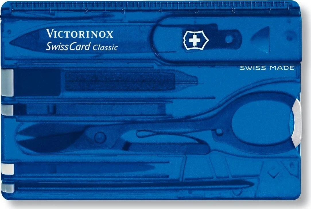 Victorinox Įrankių kortelė SwissCard Classic mėlyna