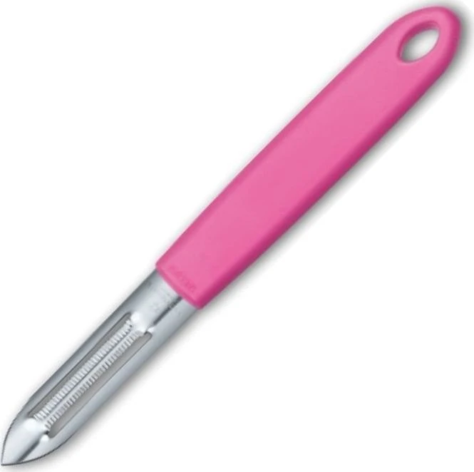 Victorinox Skustuvas Victorinox universalus, dvišalis dantytas peiliukas, rožinė
