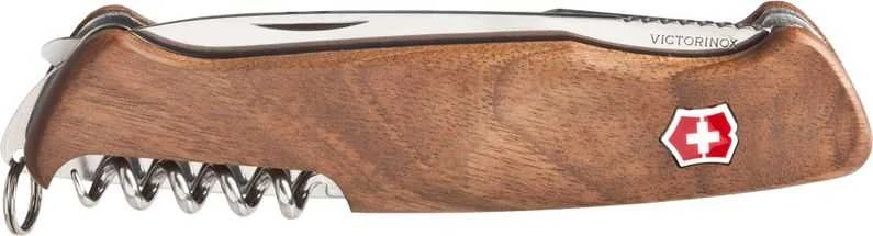 Šveicarija Victorinox Ranger 55 Wood kišeninis peilis su riešutmedžio kriaunomis