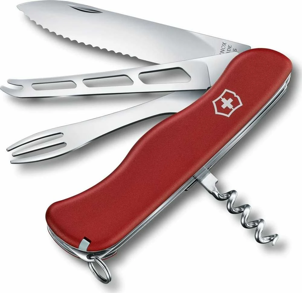 Rankinis Įrankis - Victorinox Sūrio Meistras Šveicariškas Armijos Peilis V-0.83 115x30x20mm Raudonas