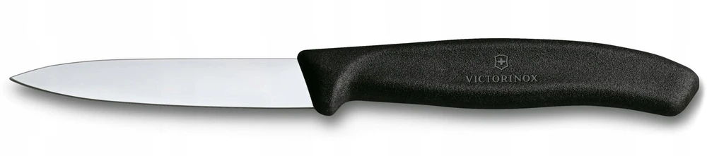 Šveicarija Victorinox Paring Peilis Set su skustuku 3 vnt. juodas