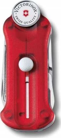 Victorinox golfo įrankis, raudonas permatomas