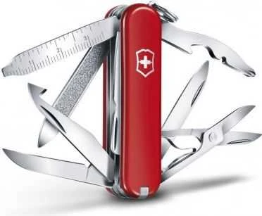 Victorinox Mini Camp su atlenktais įrankiais