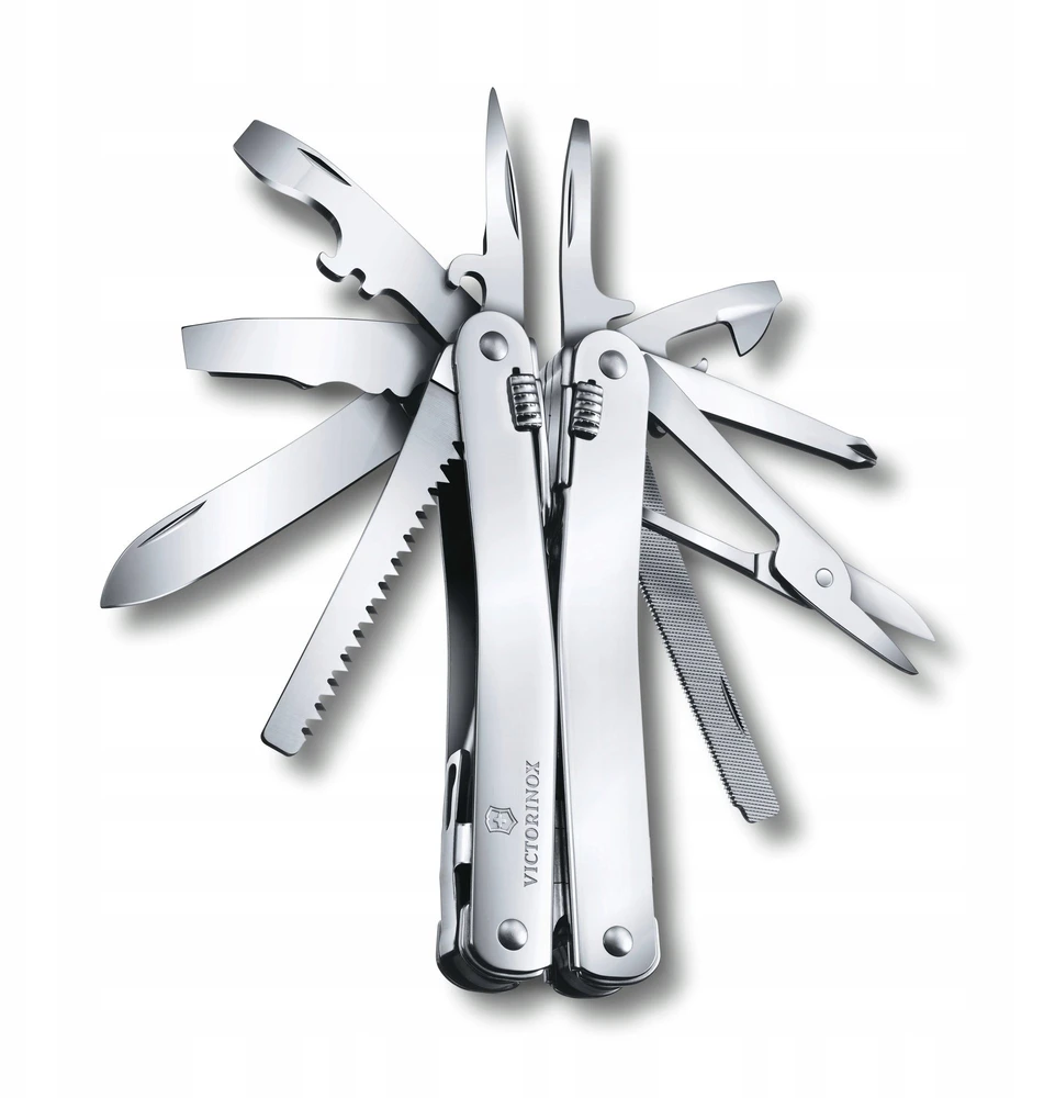 Victorinox Victorinox Swiss Tool Spirit X Plus, Nerūdijantis plienas, Leather, Nerūdijantis plienas, 105 mm, 18 mm, 210 g