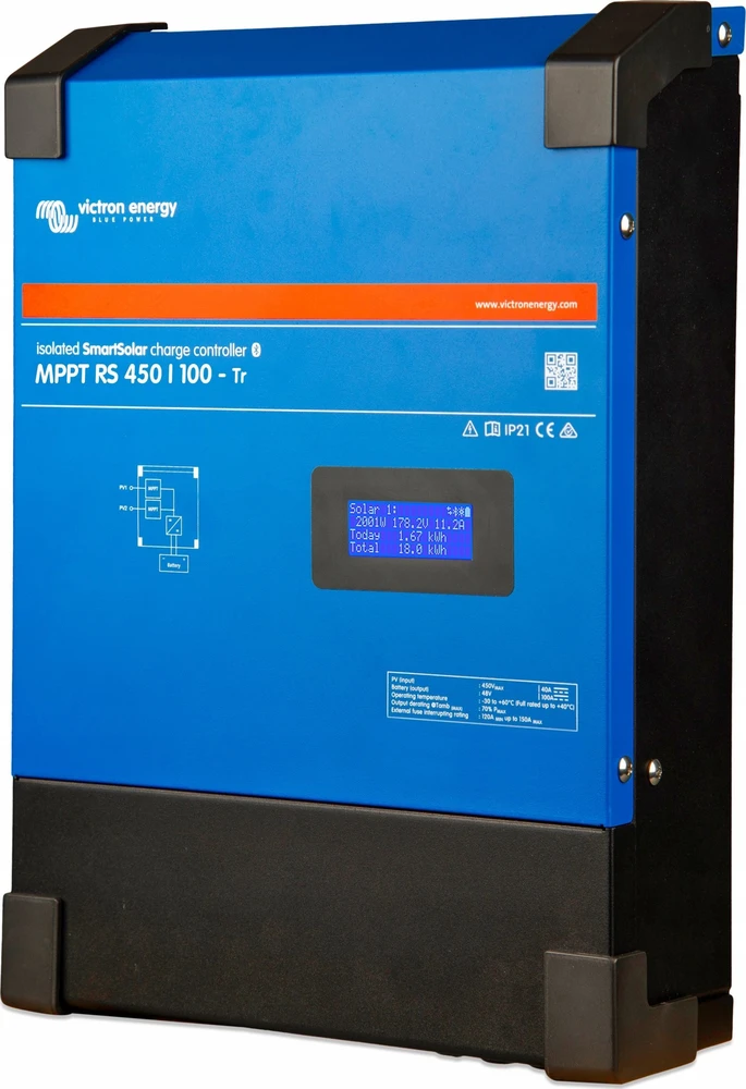 Saulės elektrinės valdiklis Victron Energy SmartSolar MPPT 250/100-TR