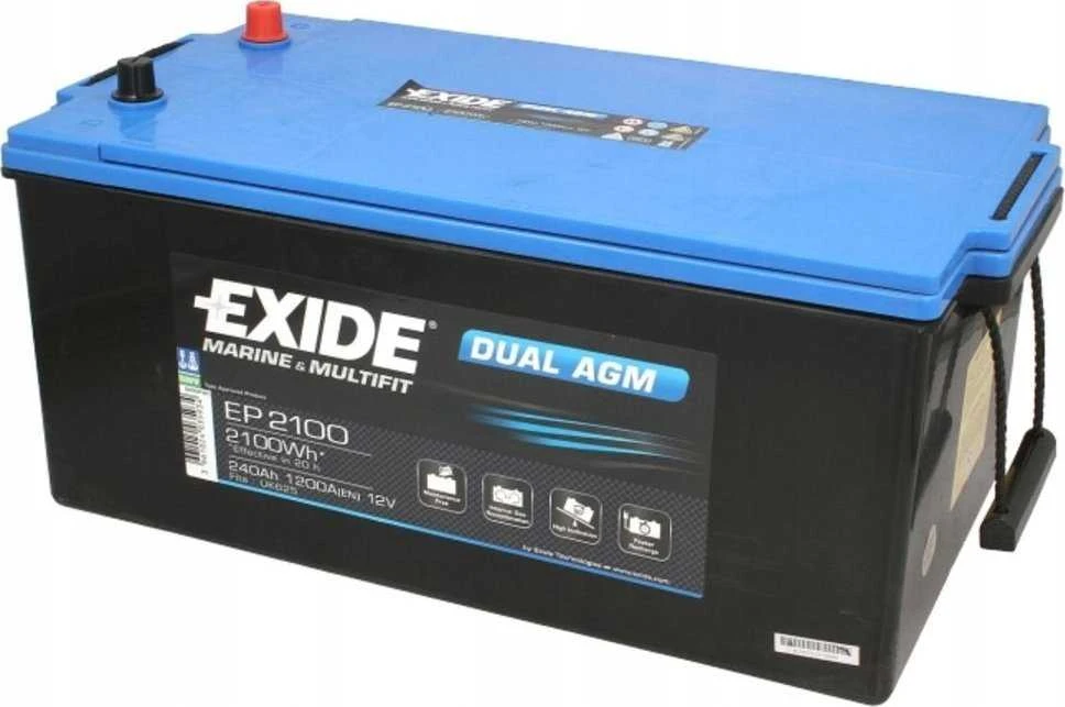 Victron Energy EXIDE DUAL AGM EP2100 240Ah 1200A (EN) 12V akumuliatorius