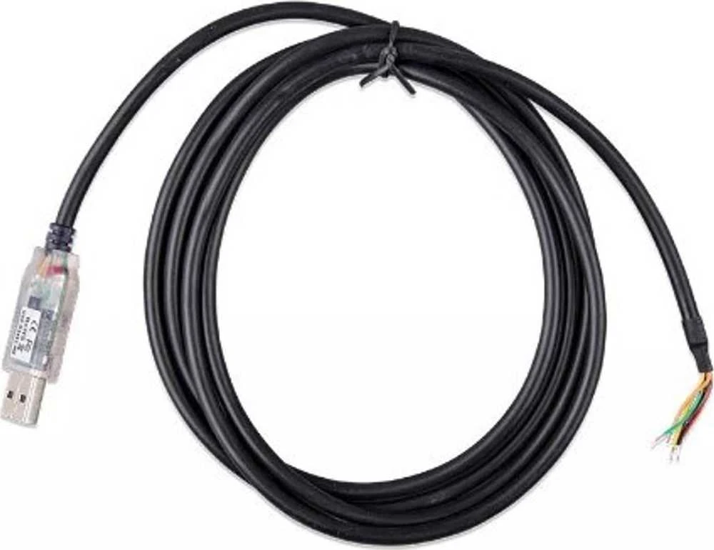 Victron RS485 į USB kabelis su skaidria jungtimi