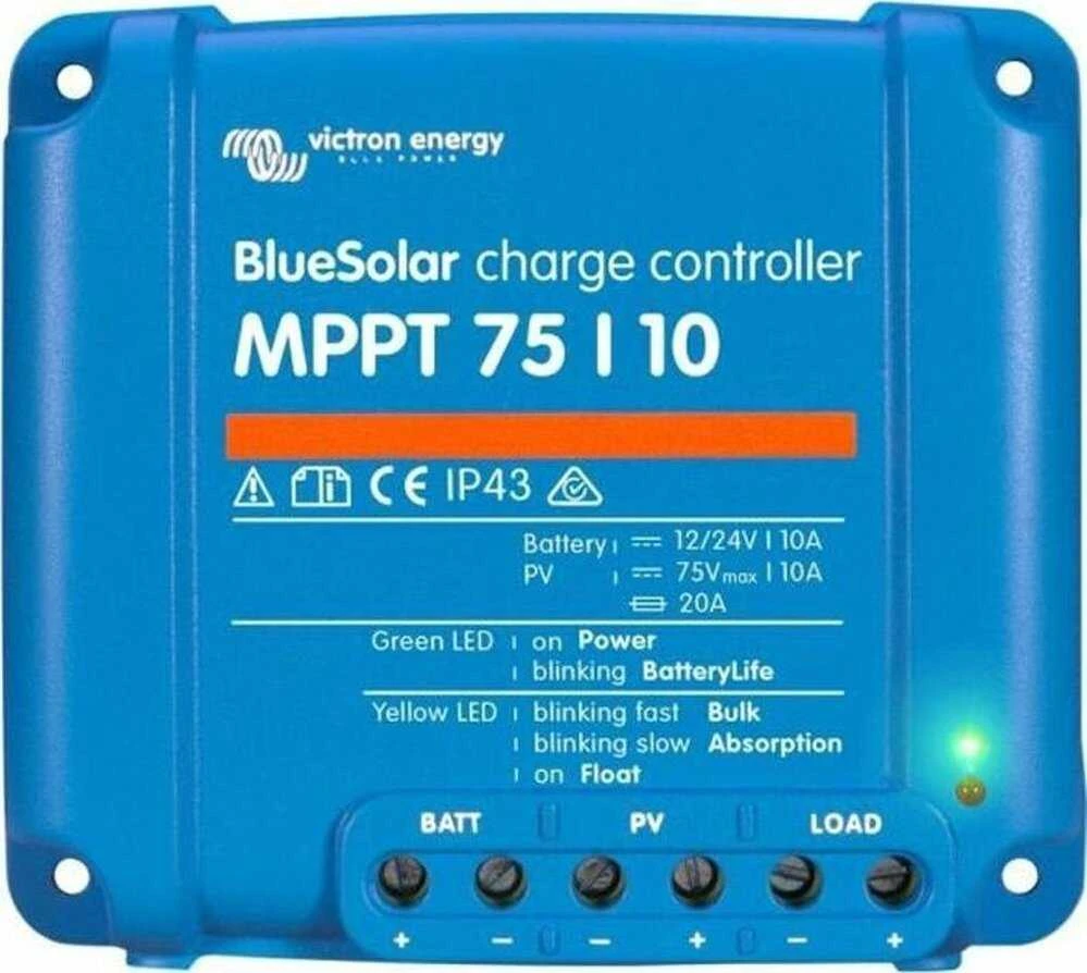 Victron Energy Įkrovimo valdiklis BlueSolar MPPT 75/10