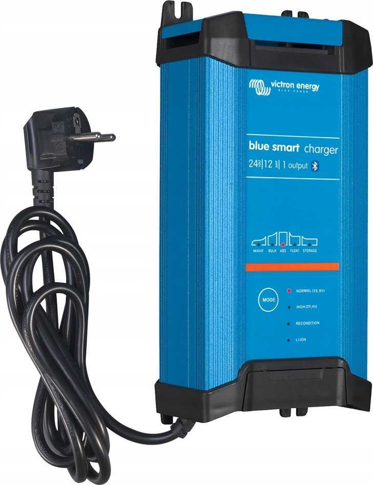 Victron Energy Prostownik Victron Mėlynas SMART IP22 24/12A (1)