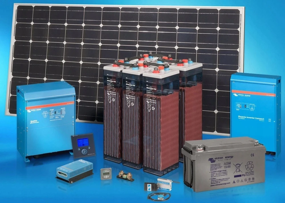 Įtampos keitiklis - įkroviklis MultiPlus-II 24Vdc/230Vac 3000VA, UPS funkcija, su sinusine išėjimo įtampa, VE.Bus, Victron Energy