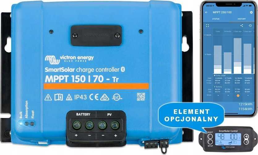 Victron Energy SmartSolar MPPT 150/70-TR SCC115070211 įkrovimo valdiklis