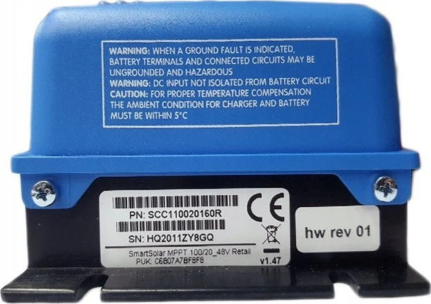 Victron Energy SmartSolar MPPT 100/20-48V įkrovos valdiklis