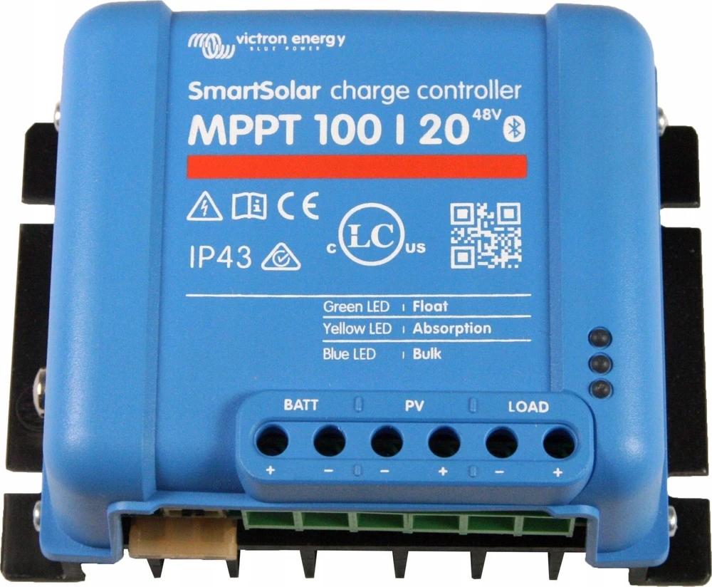 Victron Energy SmartSolar MPPT 100/20-48V įkrovos valdiklis