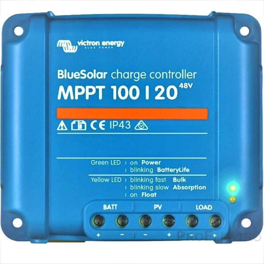 Victron Energy SmartSolar MPPT 100/20-48V įkrovos valdiklis