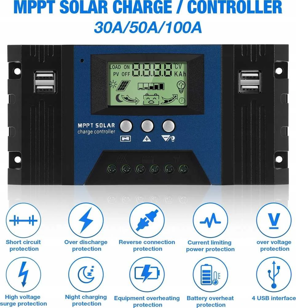 Victron Energy Įkrovimo valdiklis SmartSolar MPPT 100/50