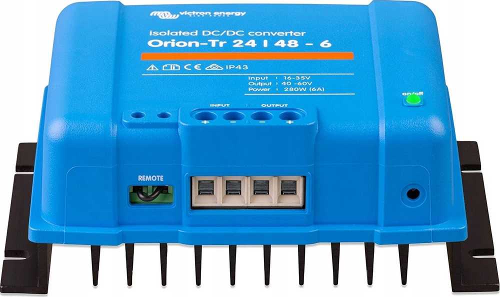 Victron Energy DC-DC keitiklis, izoliuotas Orion-Tr 24/48-6 280 W (ori244828110)