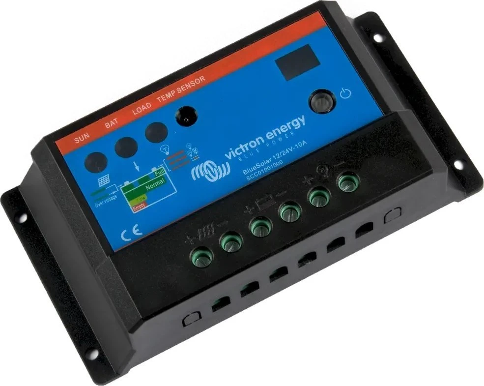Victron Energy Įkrovimo valdiklis BlueSolar PWM 12/24V 10A su laikmačiu
