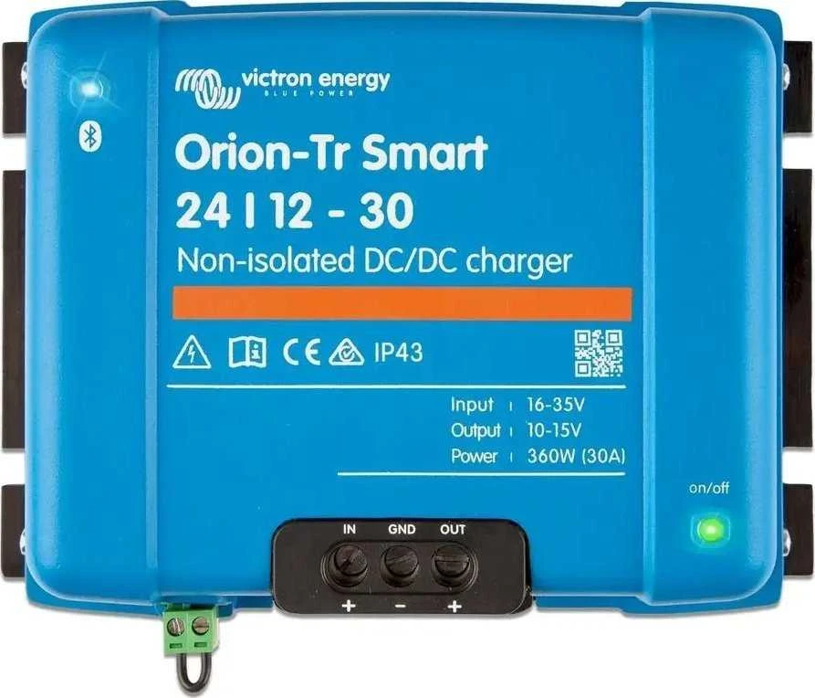 Victron Energy Orion-Tr išmanusis įkroviklis 24/12-30A (neizoliuotas DC-DC keitiklis) ORI241236140