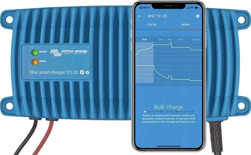 Victron Energy įkroviklis su programėlės valdymo sąsaja