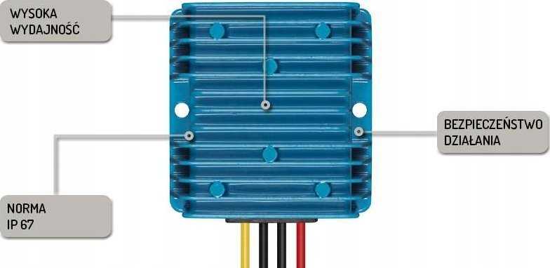 Įtampos keitiklis DC/DC 24V:12V 10A (120W) Orion, galvaniškai ne izoliuotas, IP67, Victron Energy